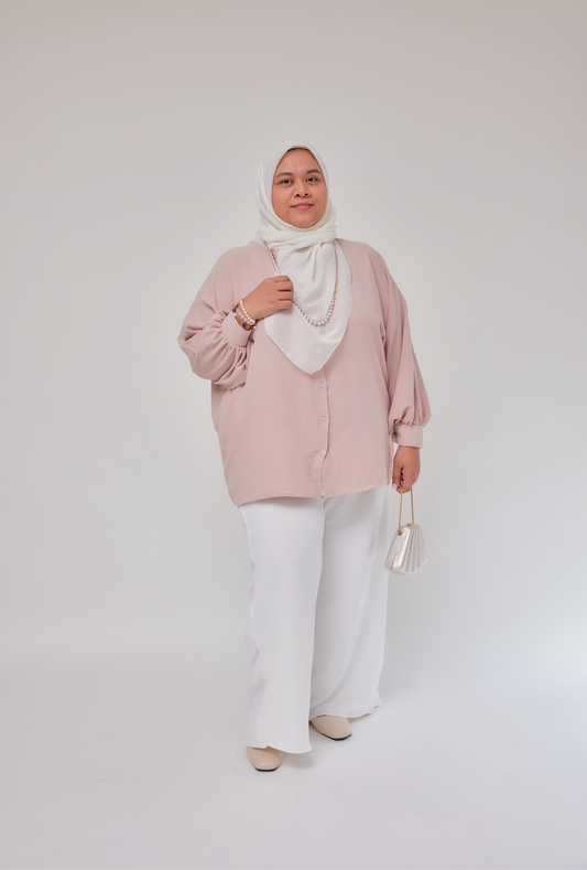 MyLily Basic Top in Nude Pink